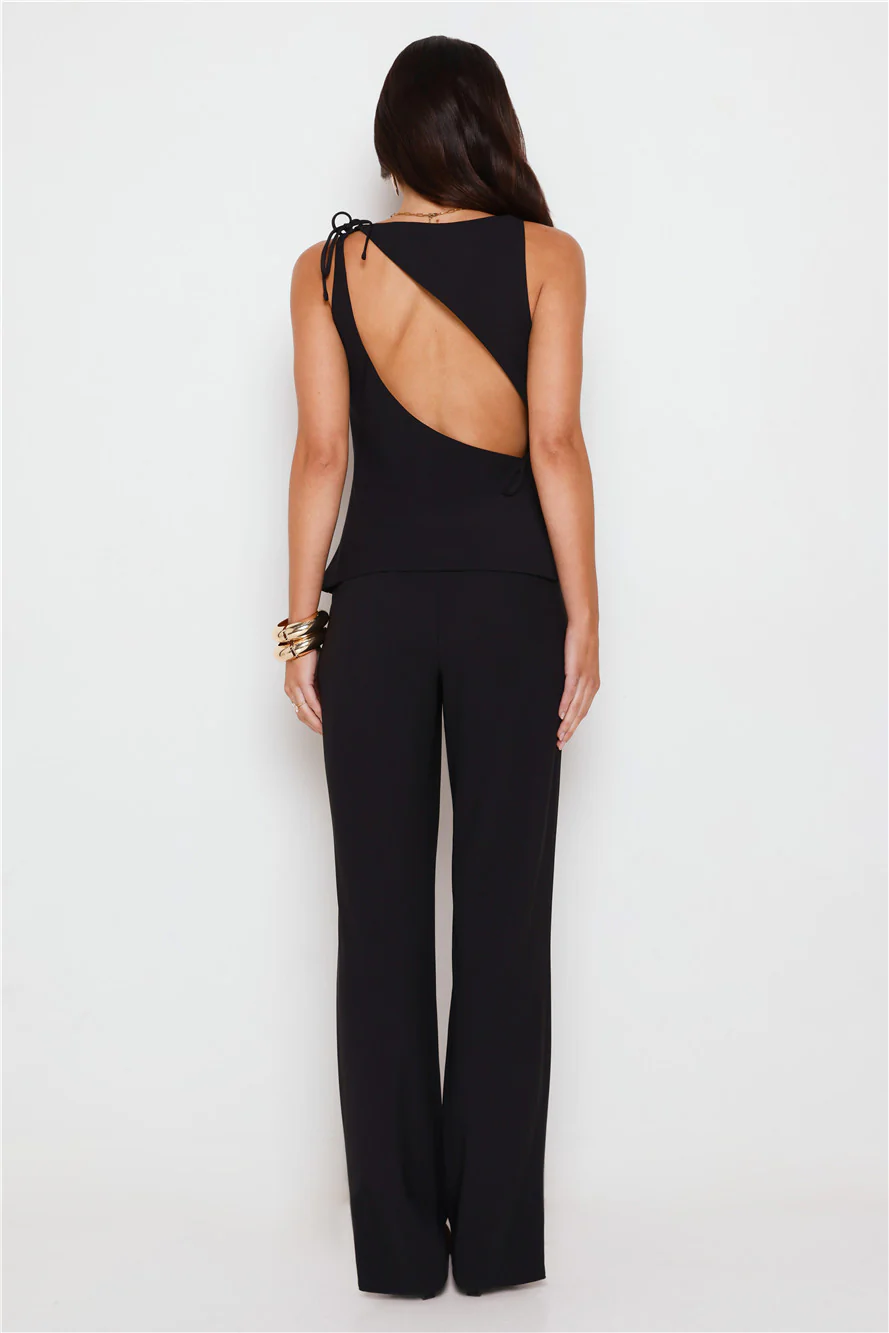 Tailor Theory Top Black