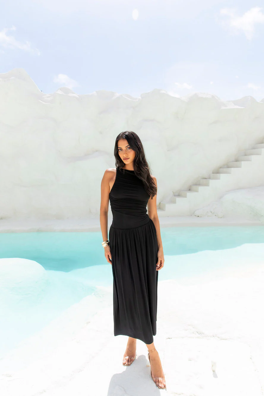 Style Strand Maxi Dress Black