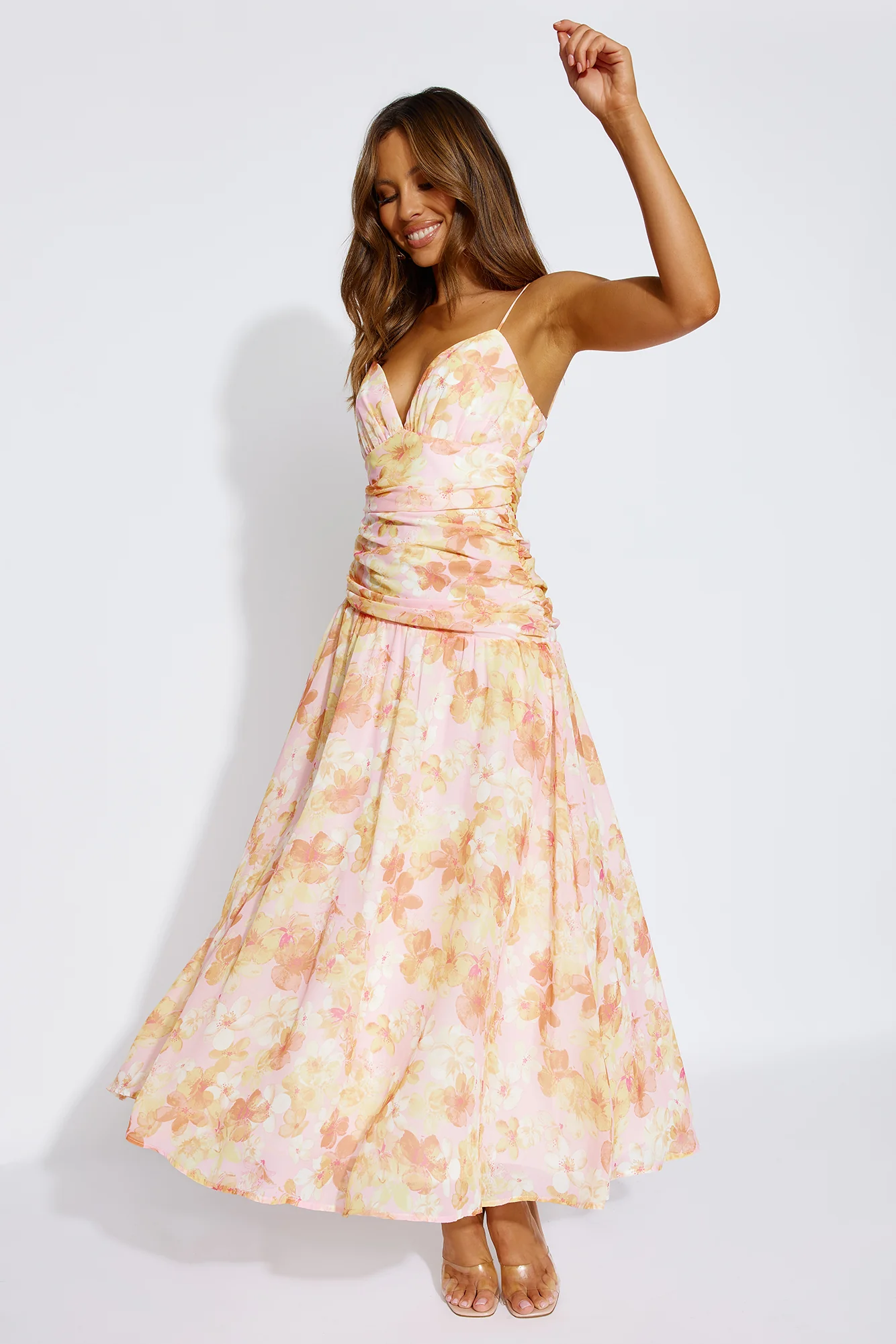 Travel To Me Maxi Dress Yellow