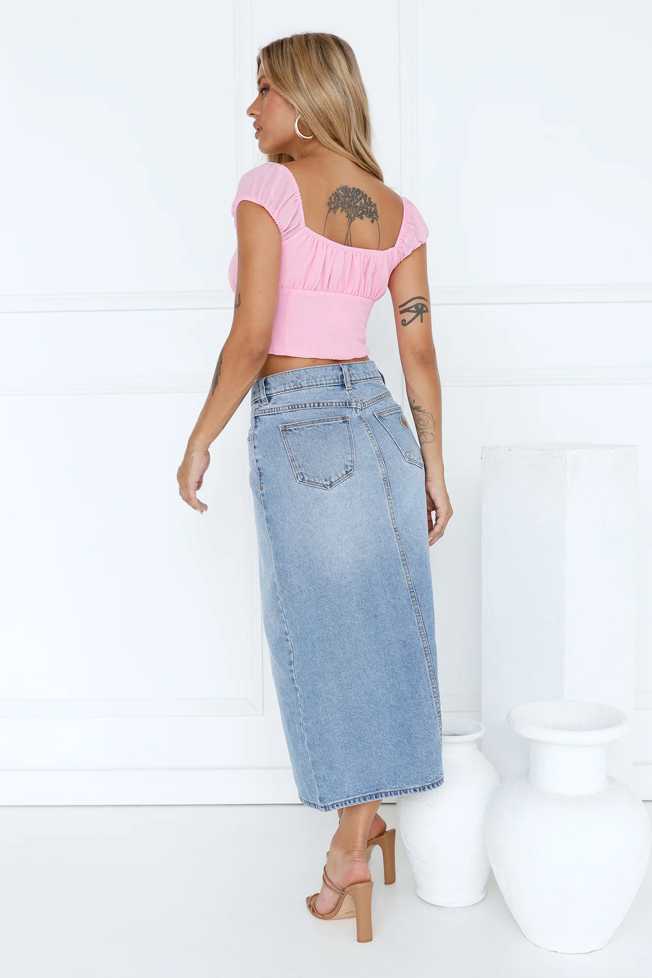 Sweetness Crop Top Pink