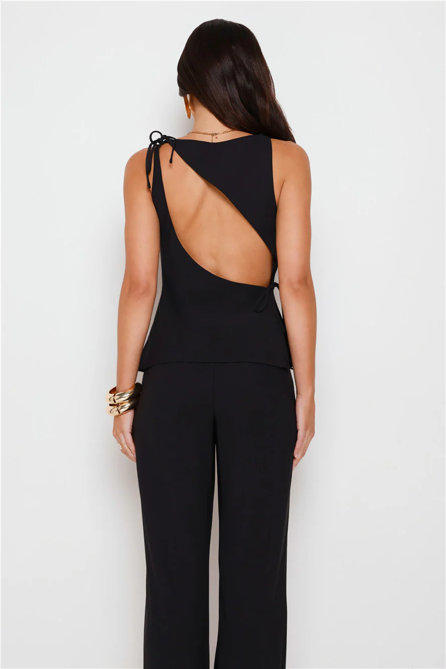 Tailor Theory Top Black