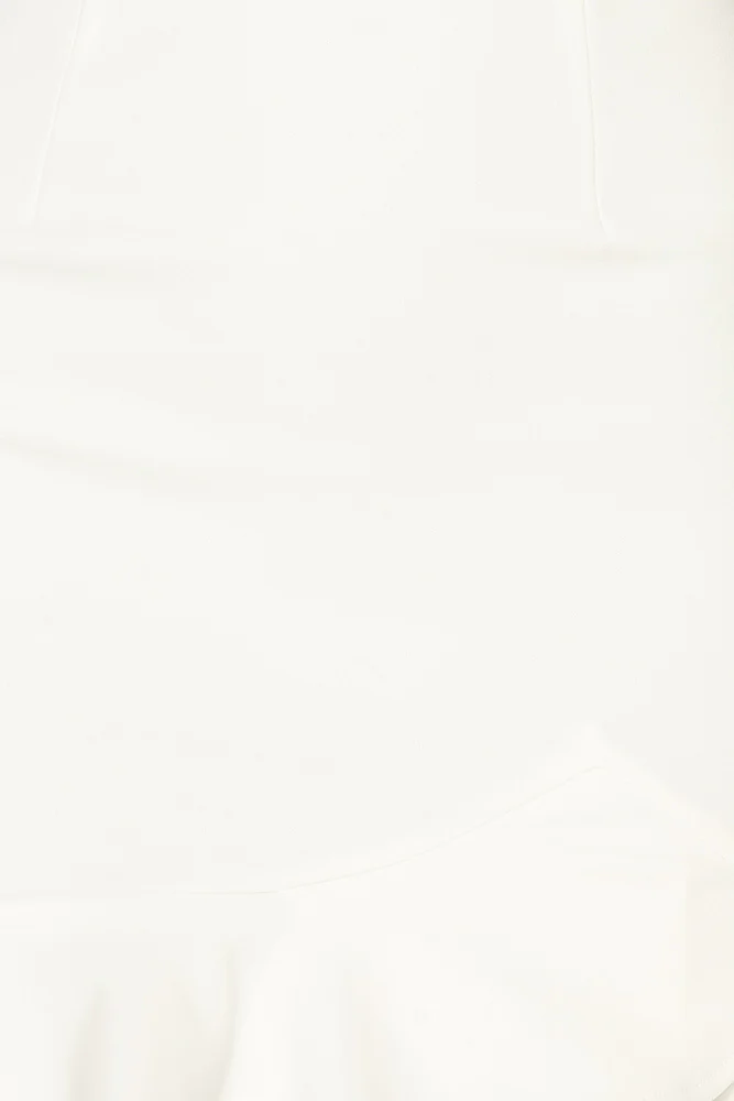 Take The Reigns Dress White