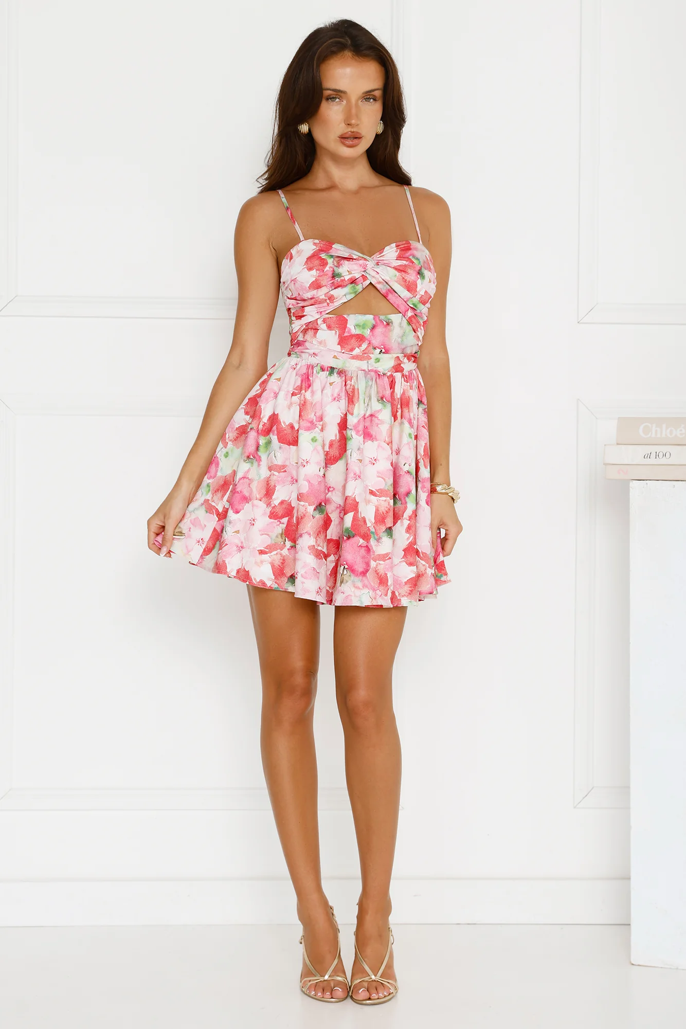 Shore Of Seashells Mini Dress Pink