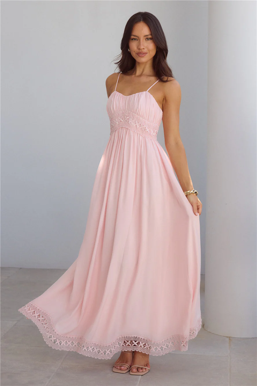 Solstice Hour Maxi Dress Pink