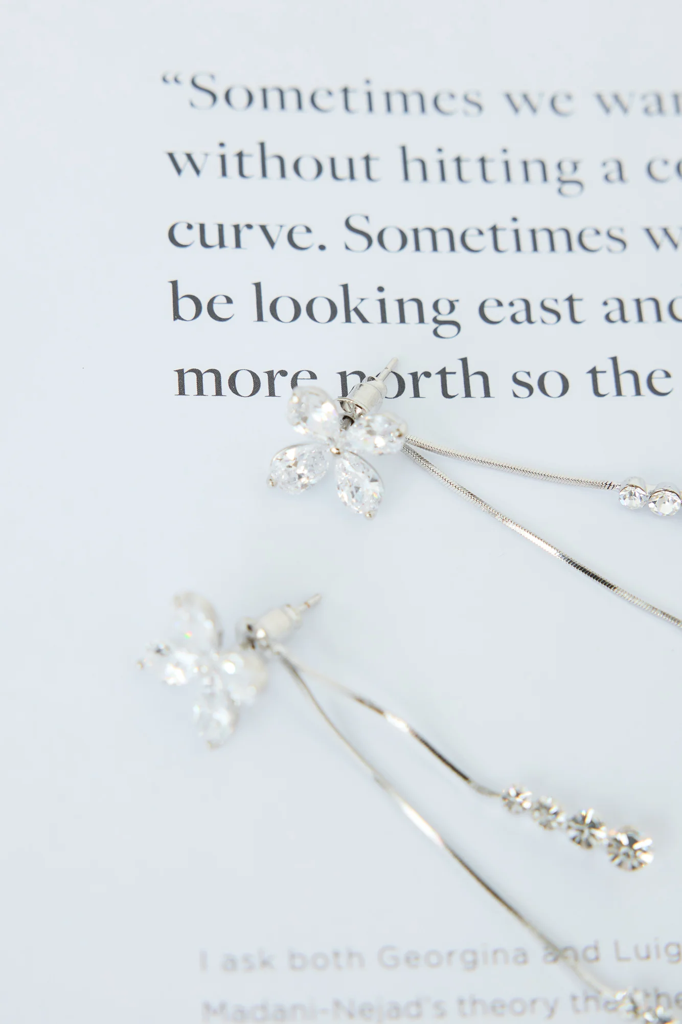 Unique Muse Earrings Silver