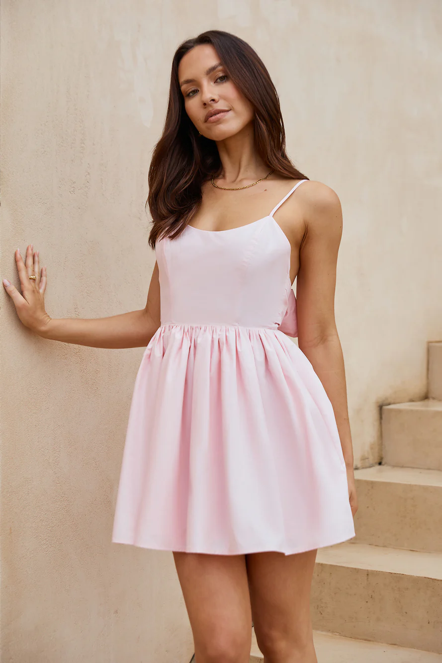 Sunshine On Her Mind Mini Dress Pink