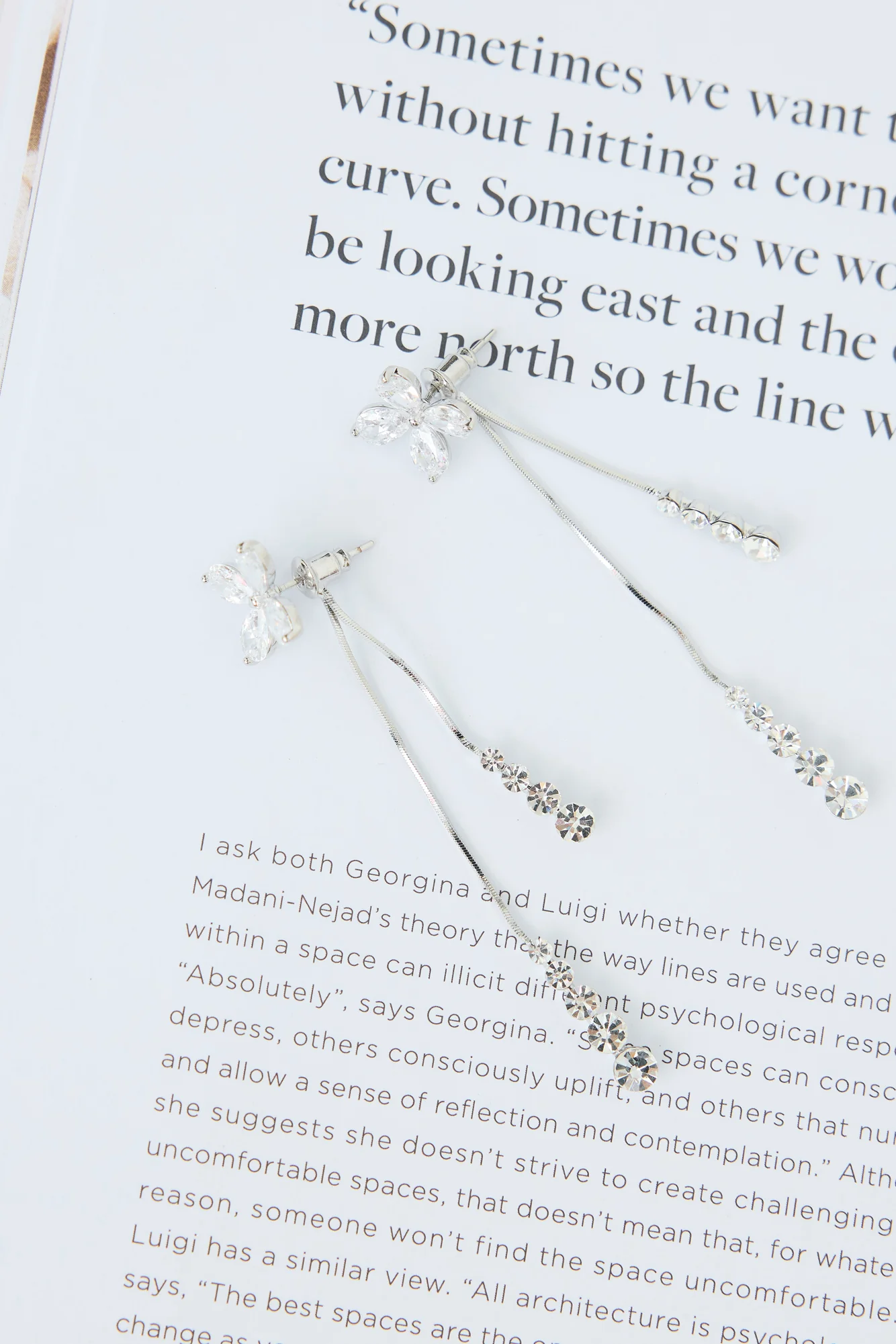 Unique Muse Earrings Silver