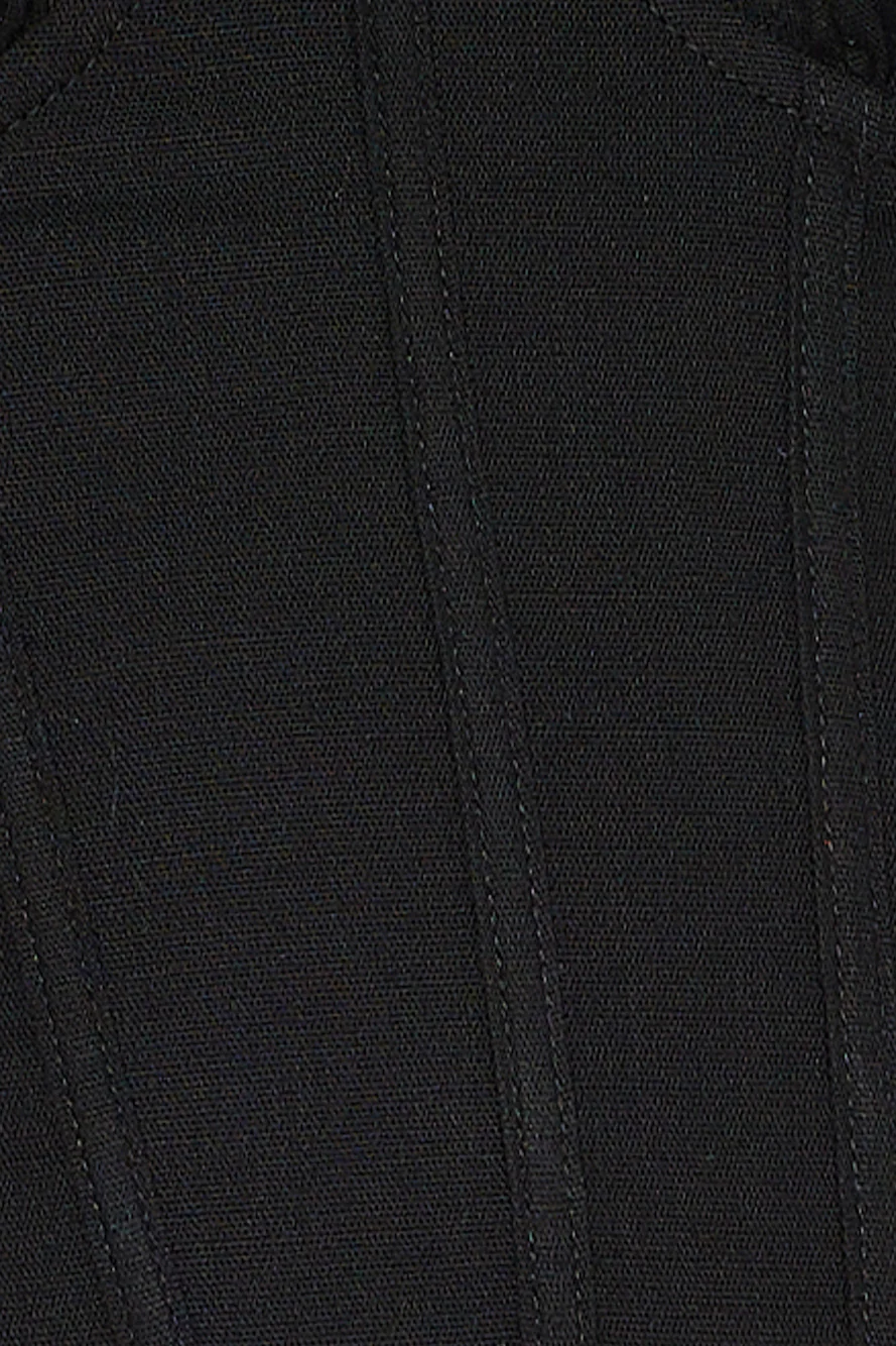 Super Stylish Crop Top Black