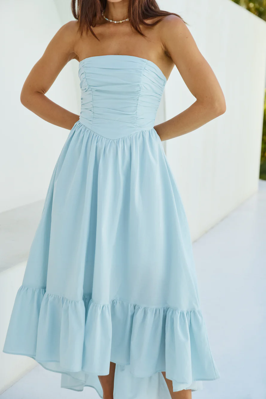 Style Anywhere Midi Dress Blue
