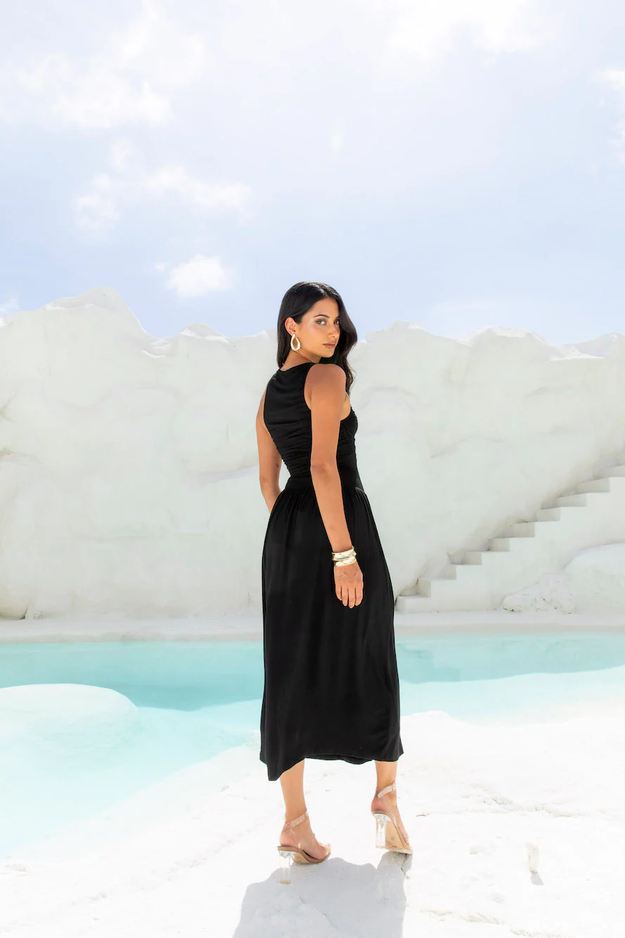 Style Strand Maxi Dress Black