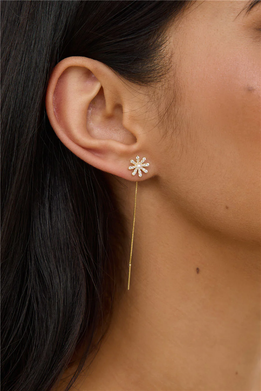 Sunshine Queen Earrings Gold