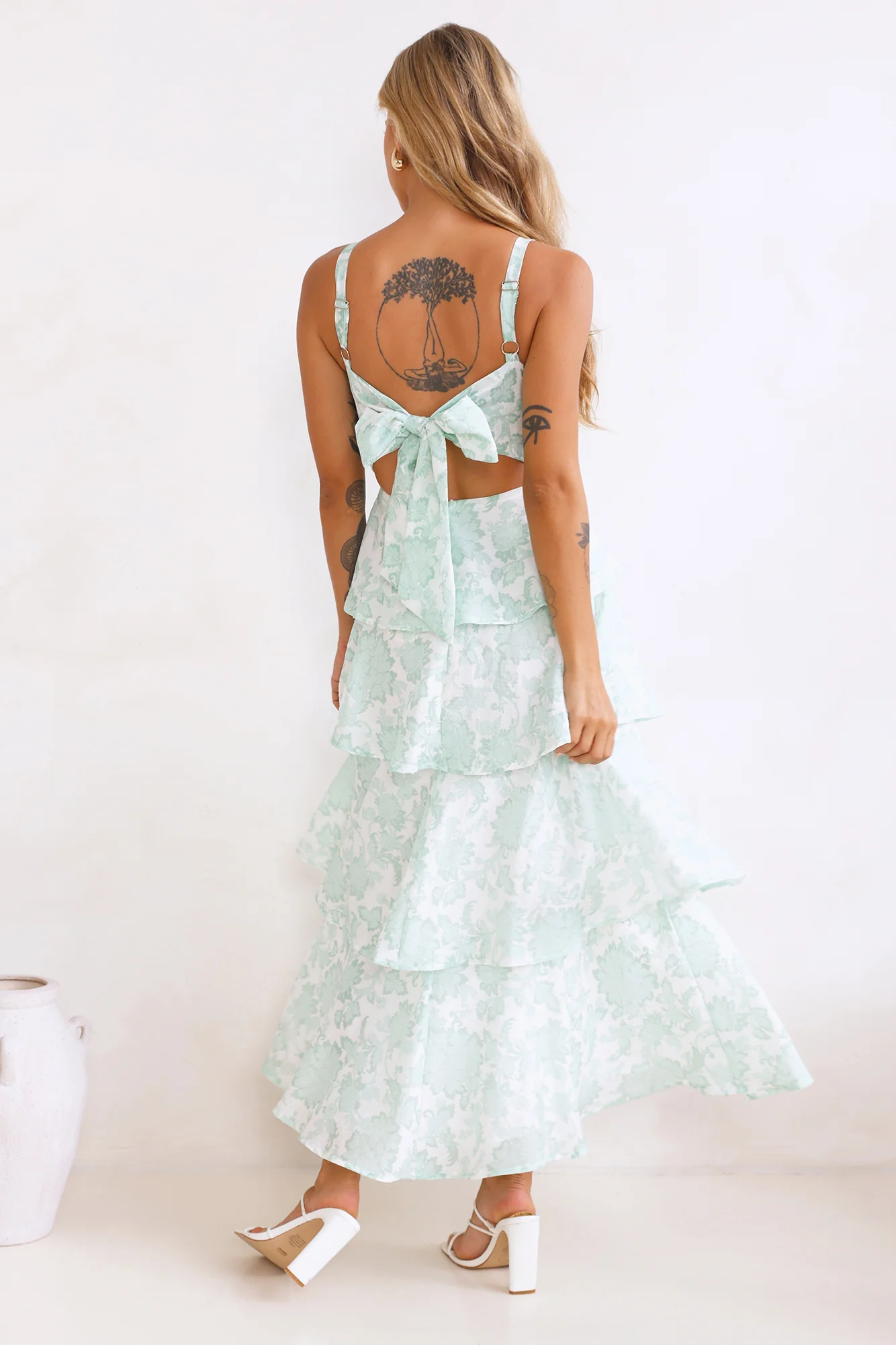 Through To Summer Maxi Dress Green