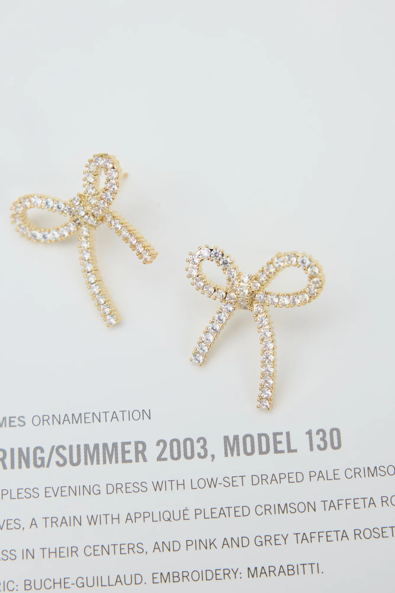 The Only Bow Earrings Gold