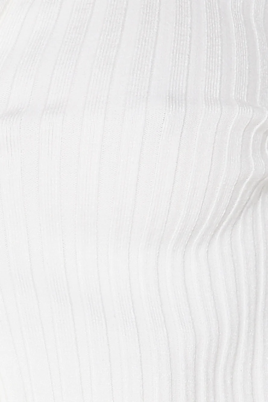 Tenacious Tracks Top White