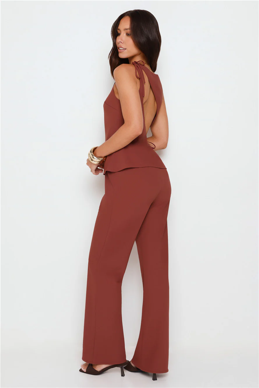 Tailor Theory Top Brown