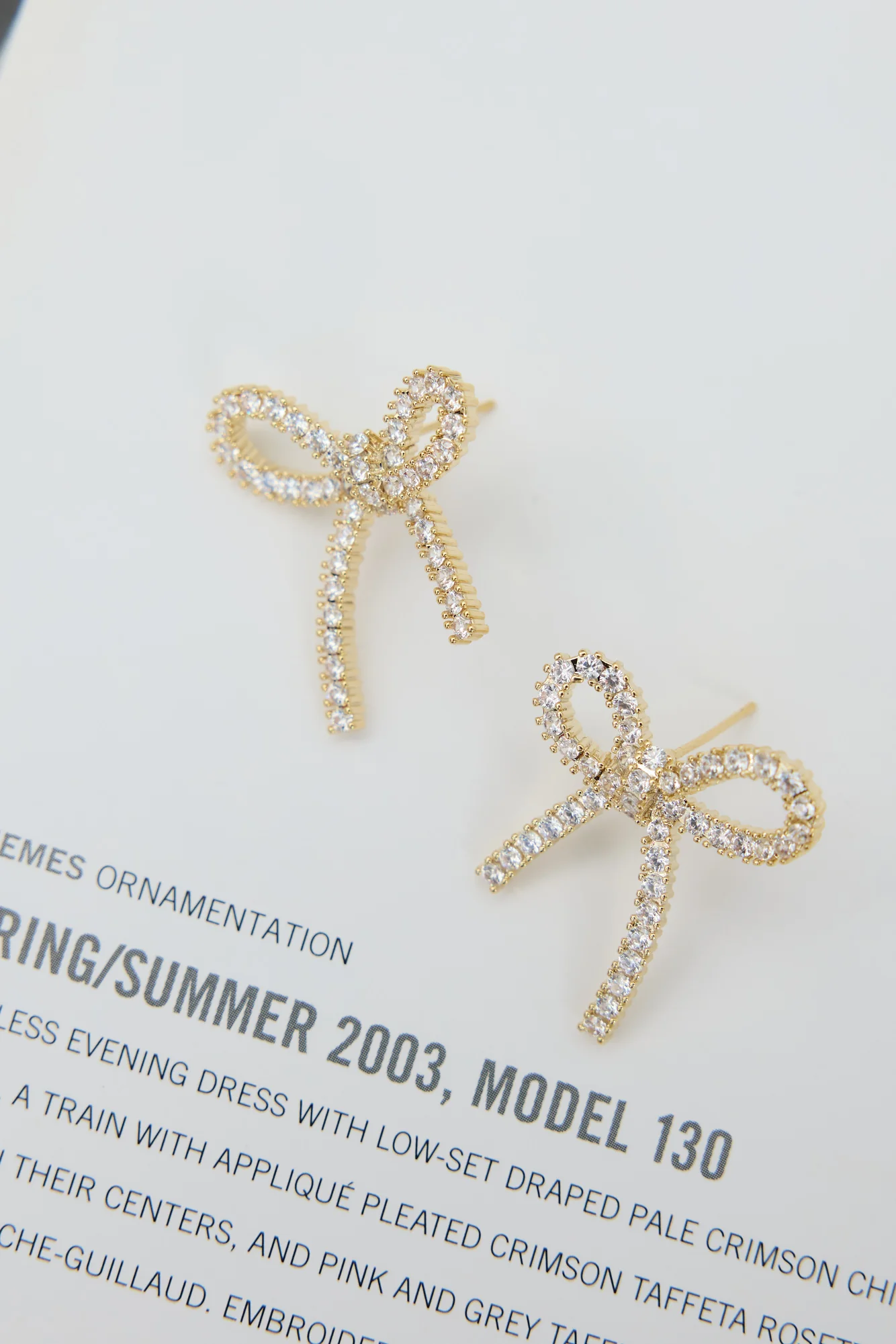The Only Bow Earrings Gold