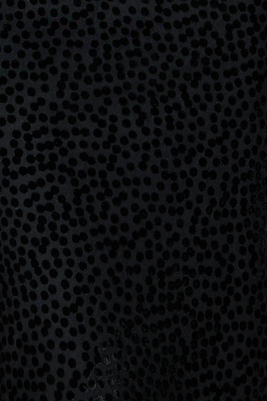 Textured Feels Maxi Dress Black