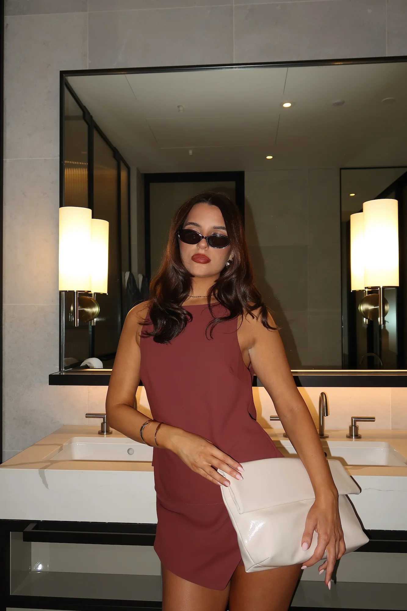 Tailor Theory Top Brown