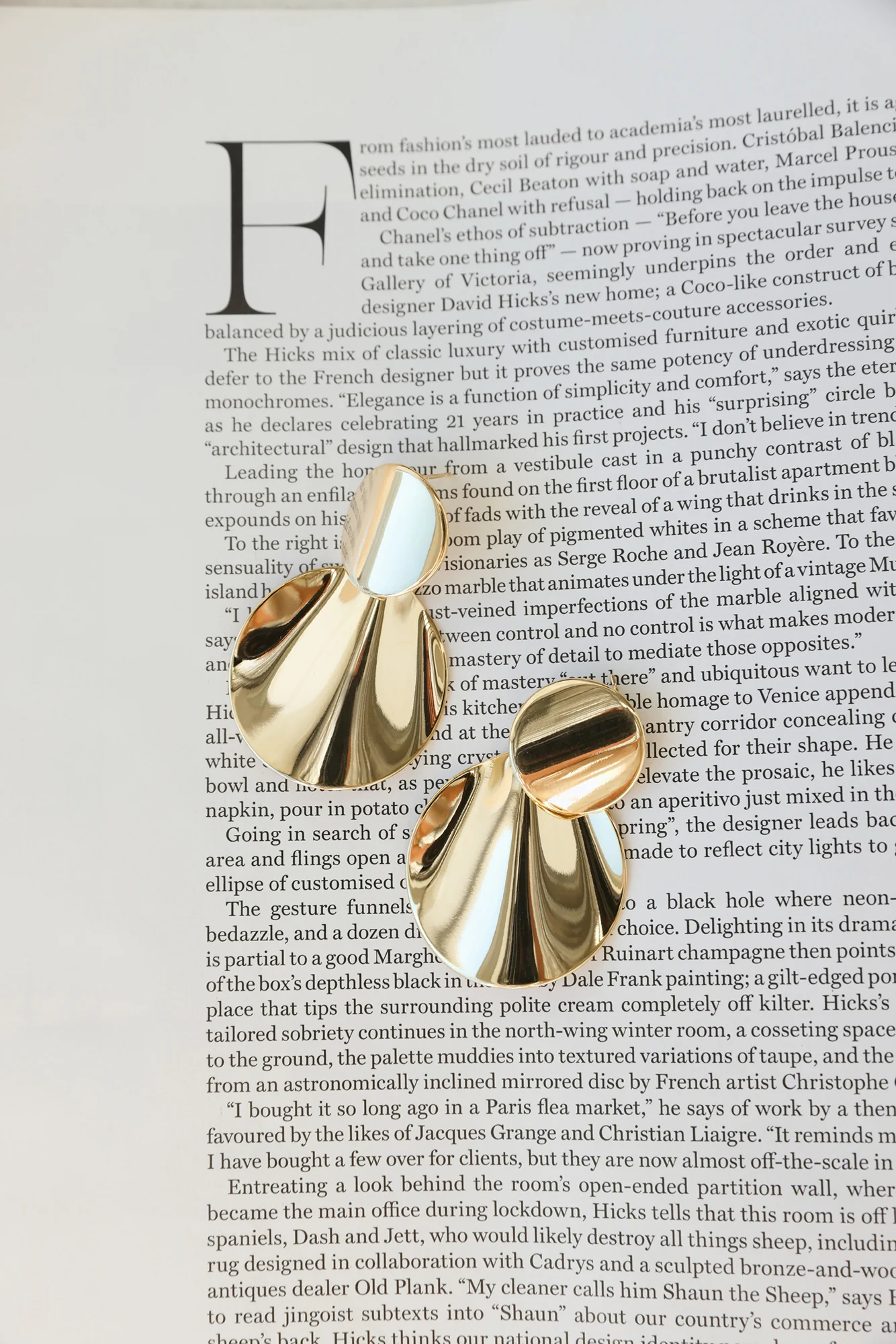 Shine Pieces Earrings Gold