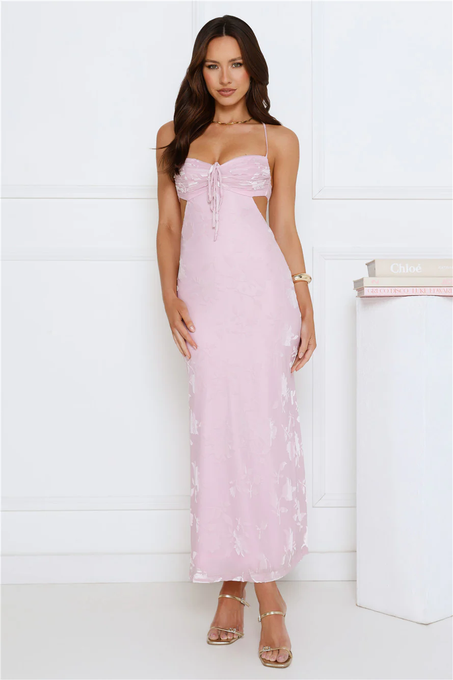 Twirl Into Fun Maxi Dress Lilac