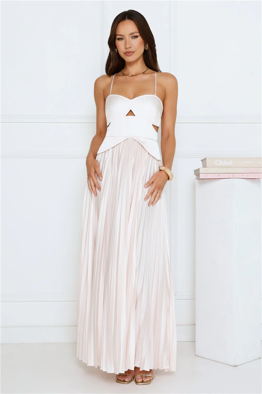 Sunny Spell Maxi Dress Cream