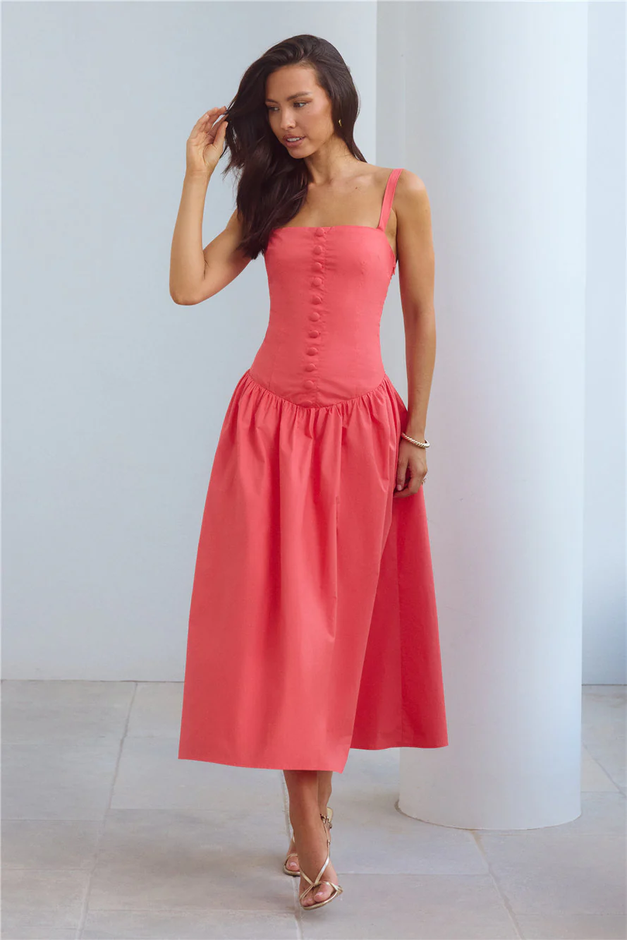 Sunset Seduction Maxi Dress Watermelon
