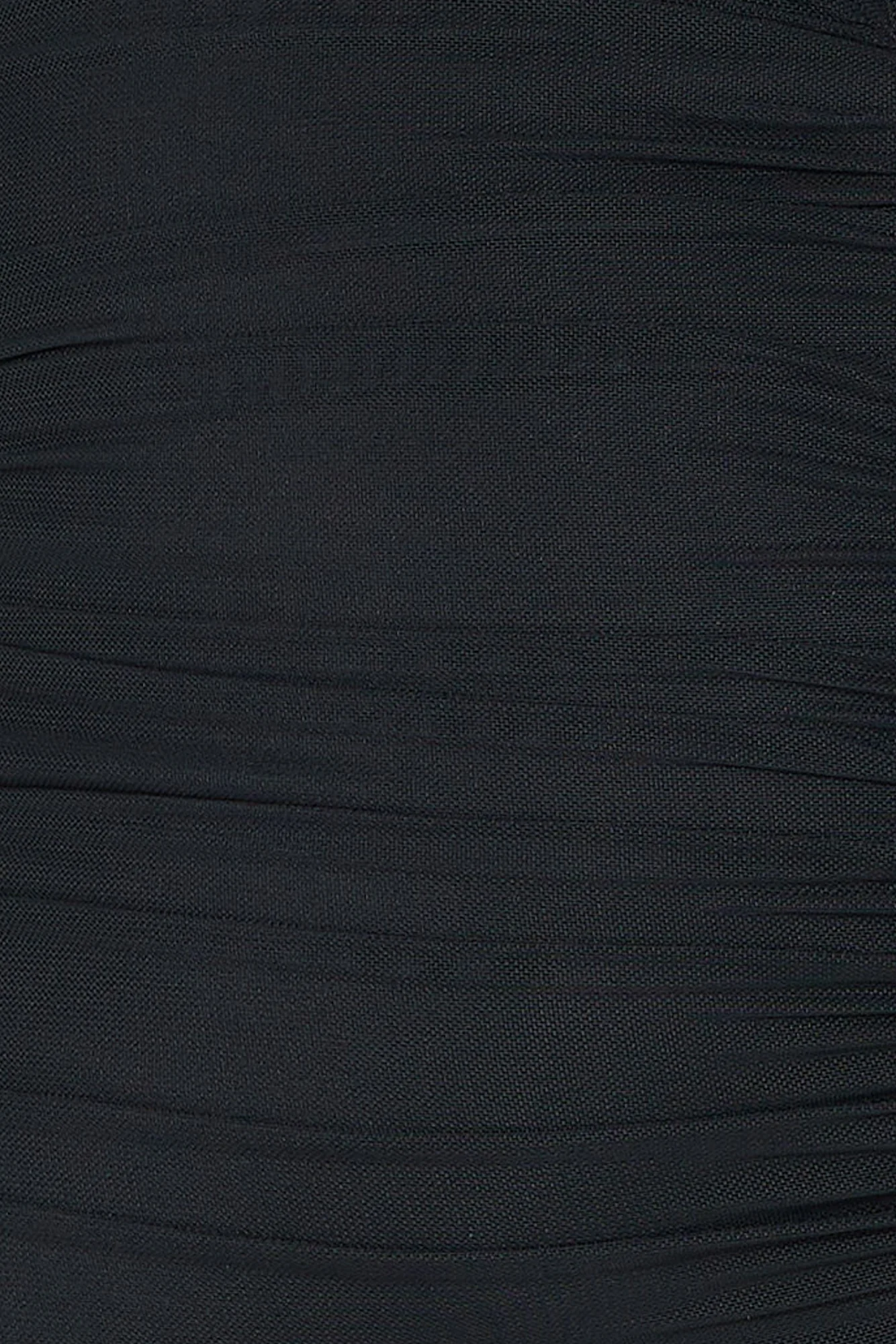 Tango Tease Strapless Mesh Mini Dress Black