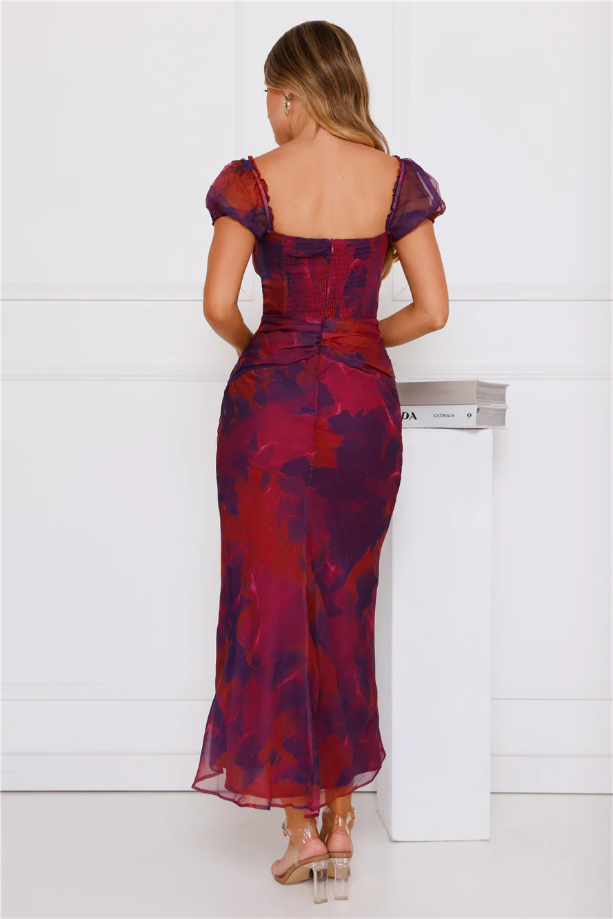 Unlock Your Potential Maxi Dress Purple