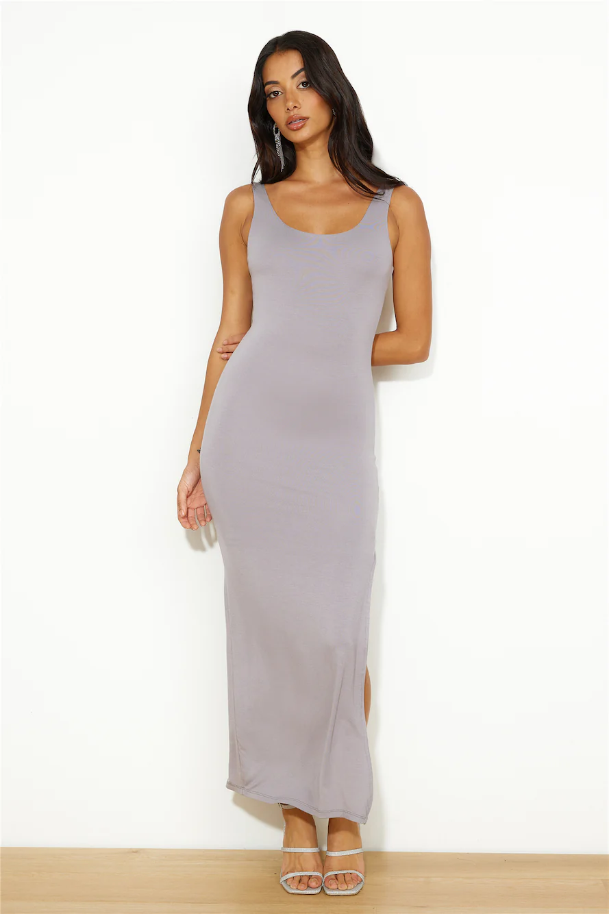 Sunrise To Set Maxi Dress Grey
