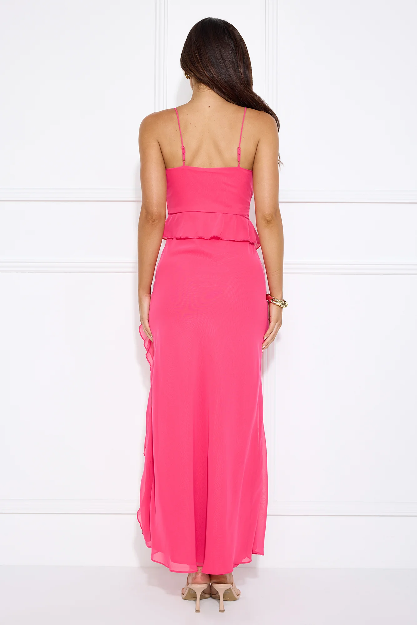 Timelessly Yours Maxi Dress Pink