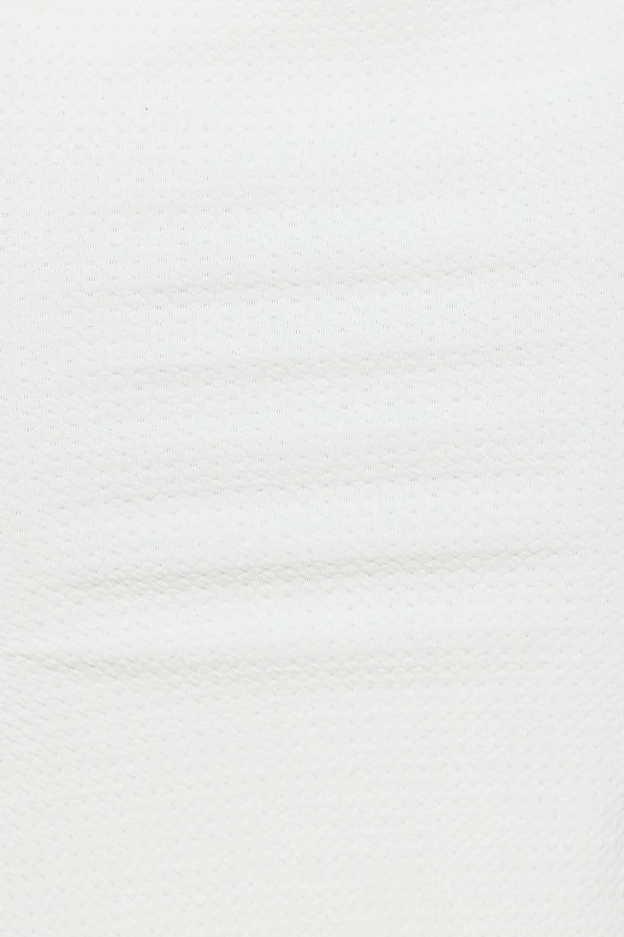 Under The Rainbow Midi Dress White