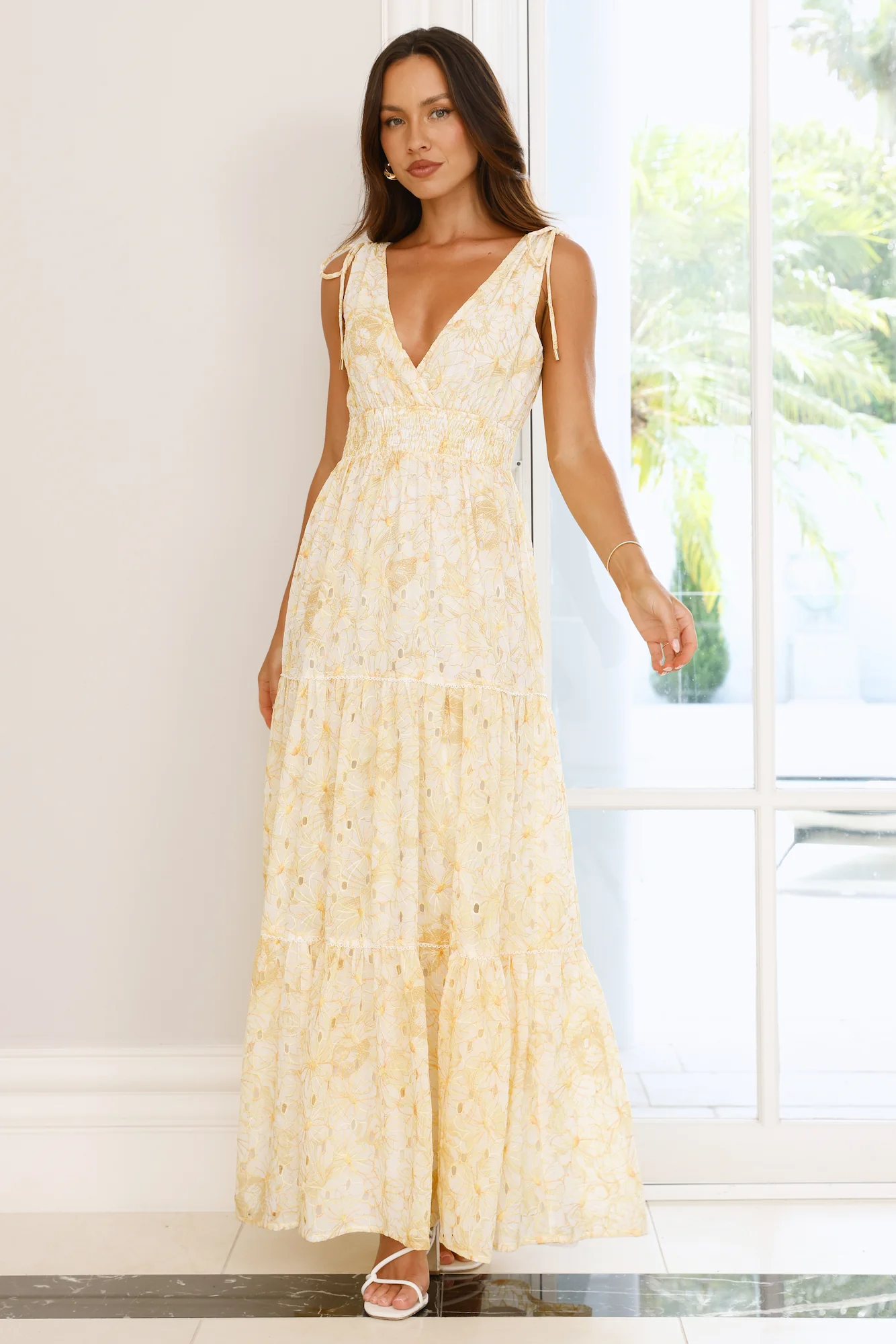 Sunshine Coast Maxi Dress Yellow