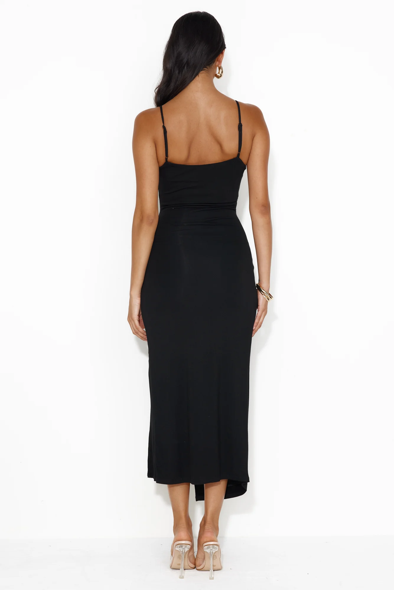 Sweet Yet Sour Maxi Dress Black