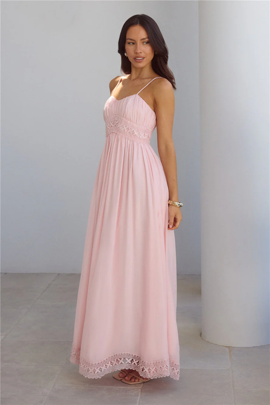 Solstice Hour Maxi Dress Pink