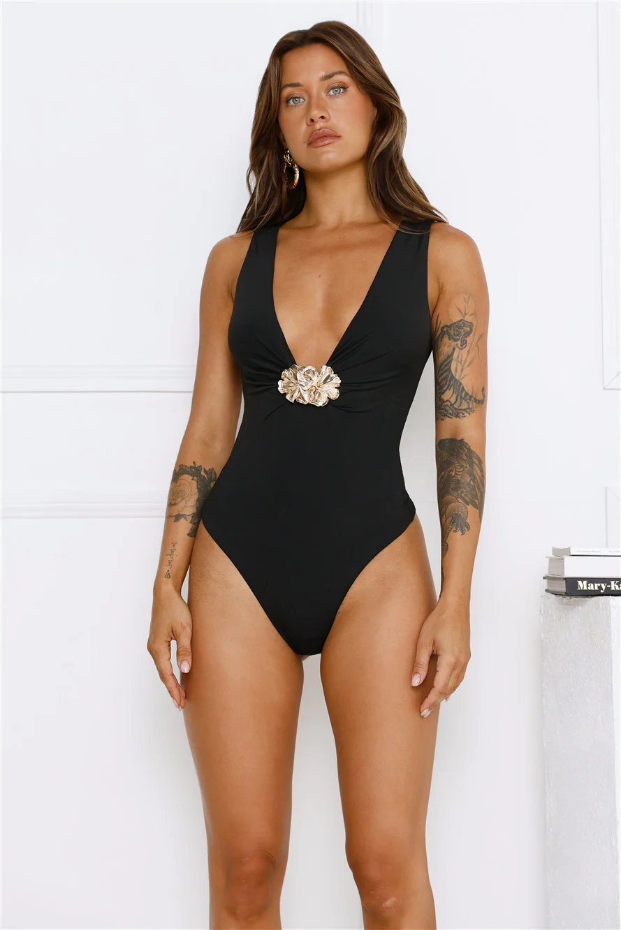 Spicy Season Bodysuit Black