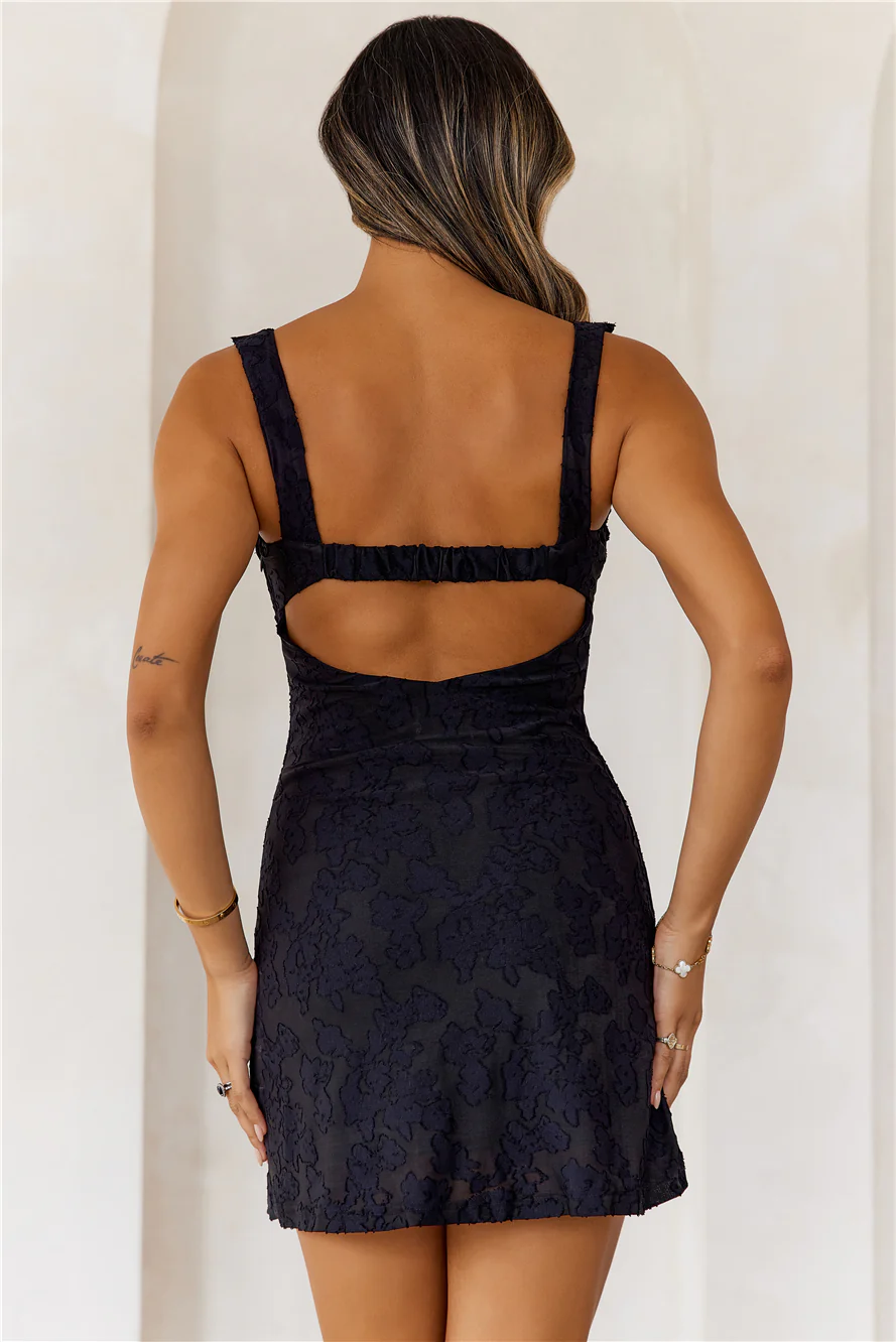 Tilly Mini Dress Black