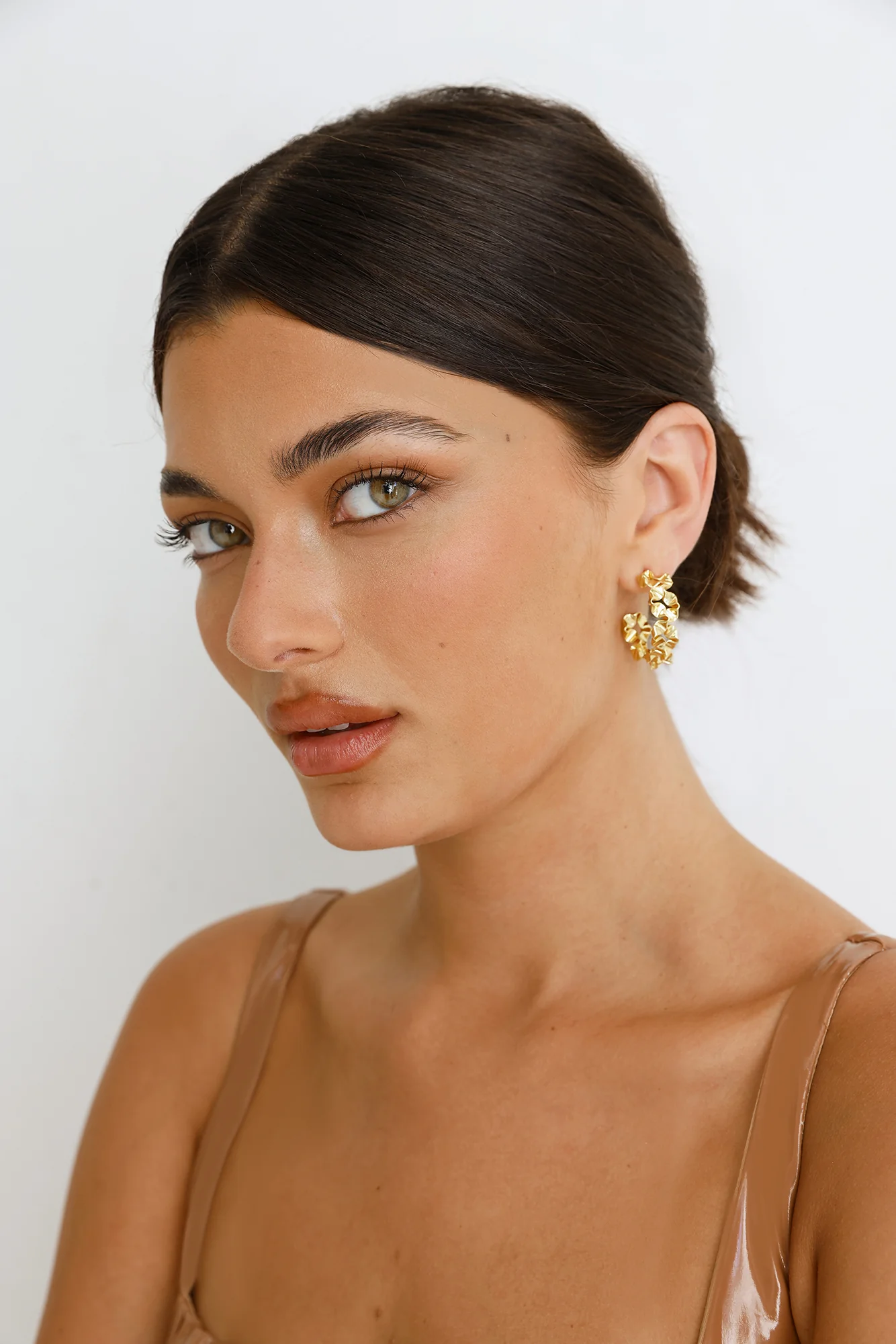 Sourced Luxury Earrings Gold