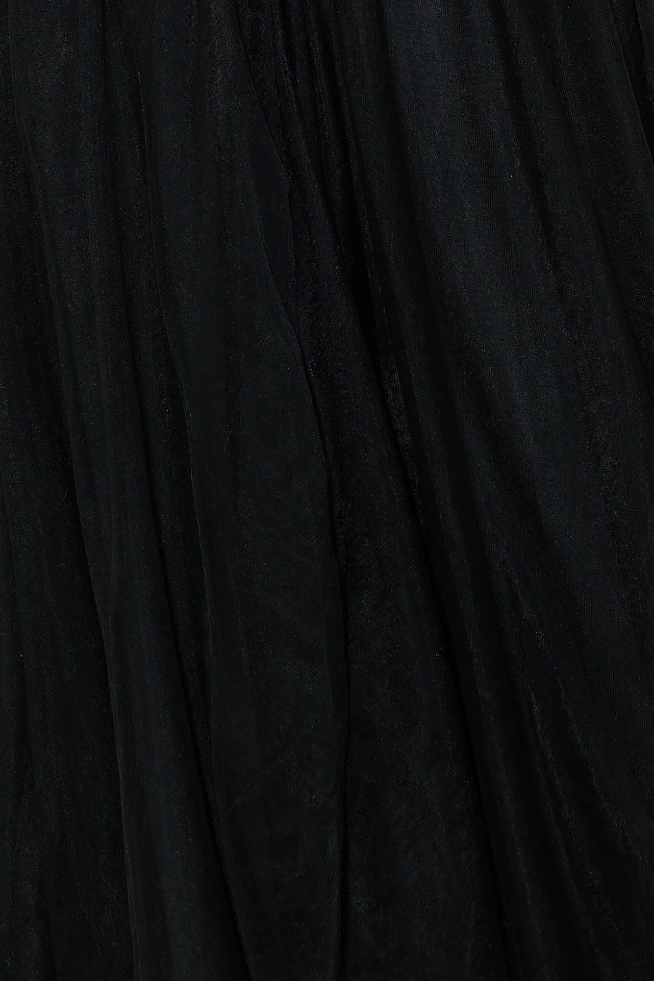 Under Stars Tulle Maxi Dress Black