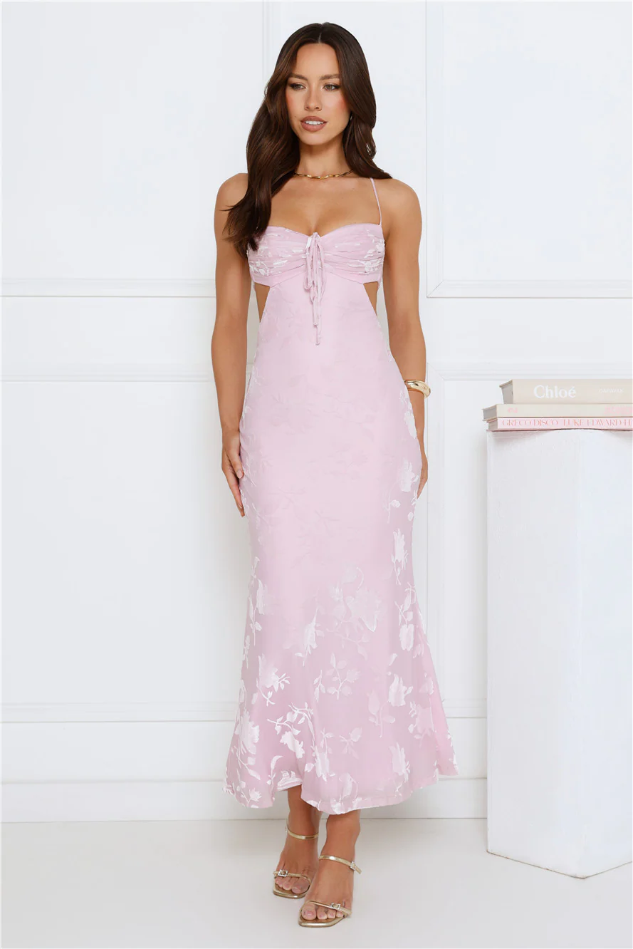 Twirl Into Fun Maxi Dress Lilac