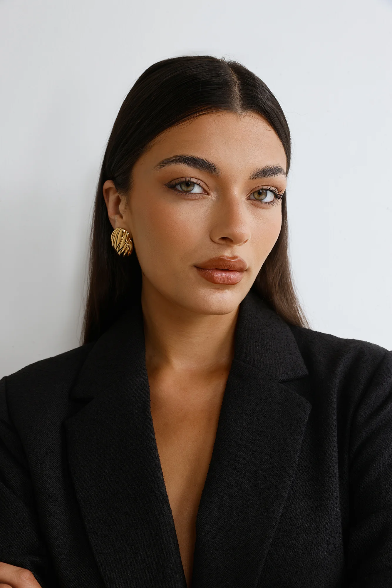 Sent With Love Earrings Gold