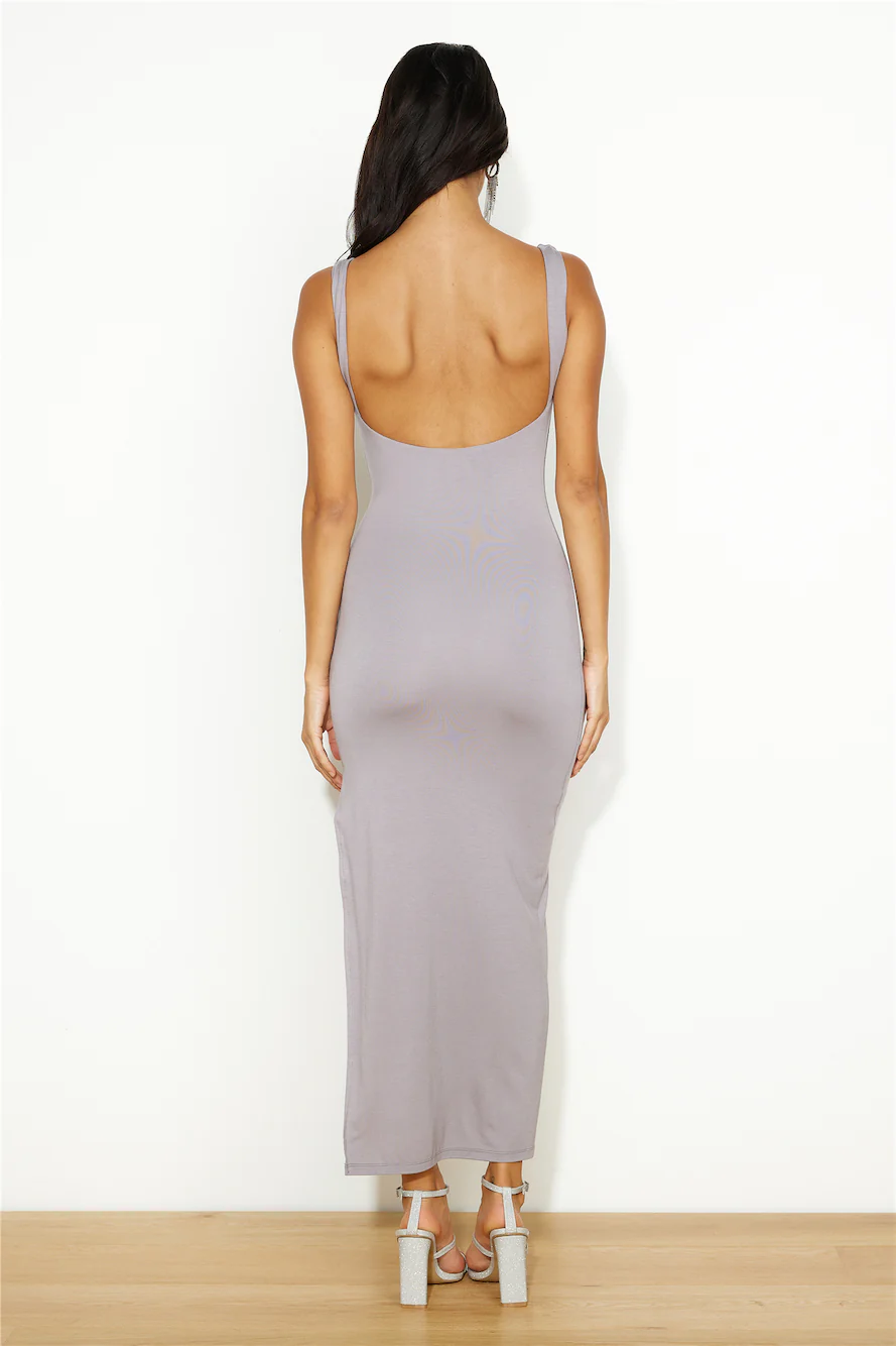 Sunrise To Set Maxi Dress Grey