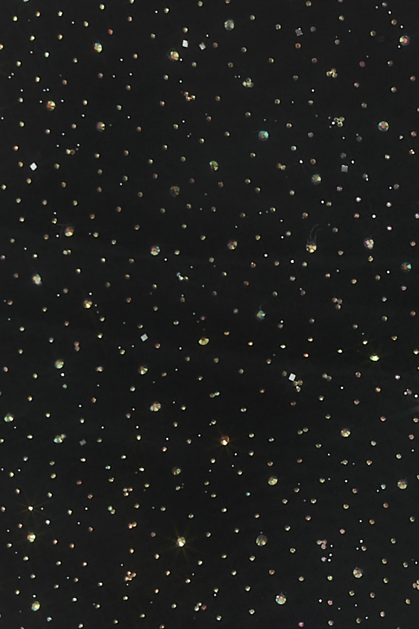 Swift Appearance Mesh Diamante Mini Skirt Black