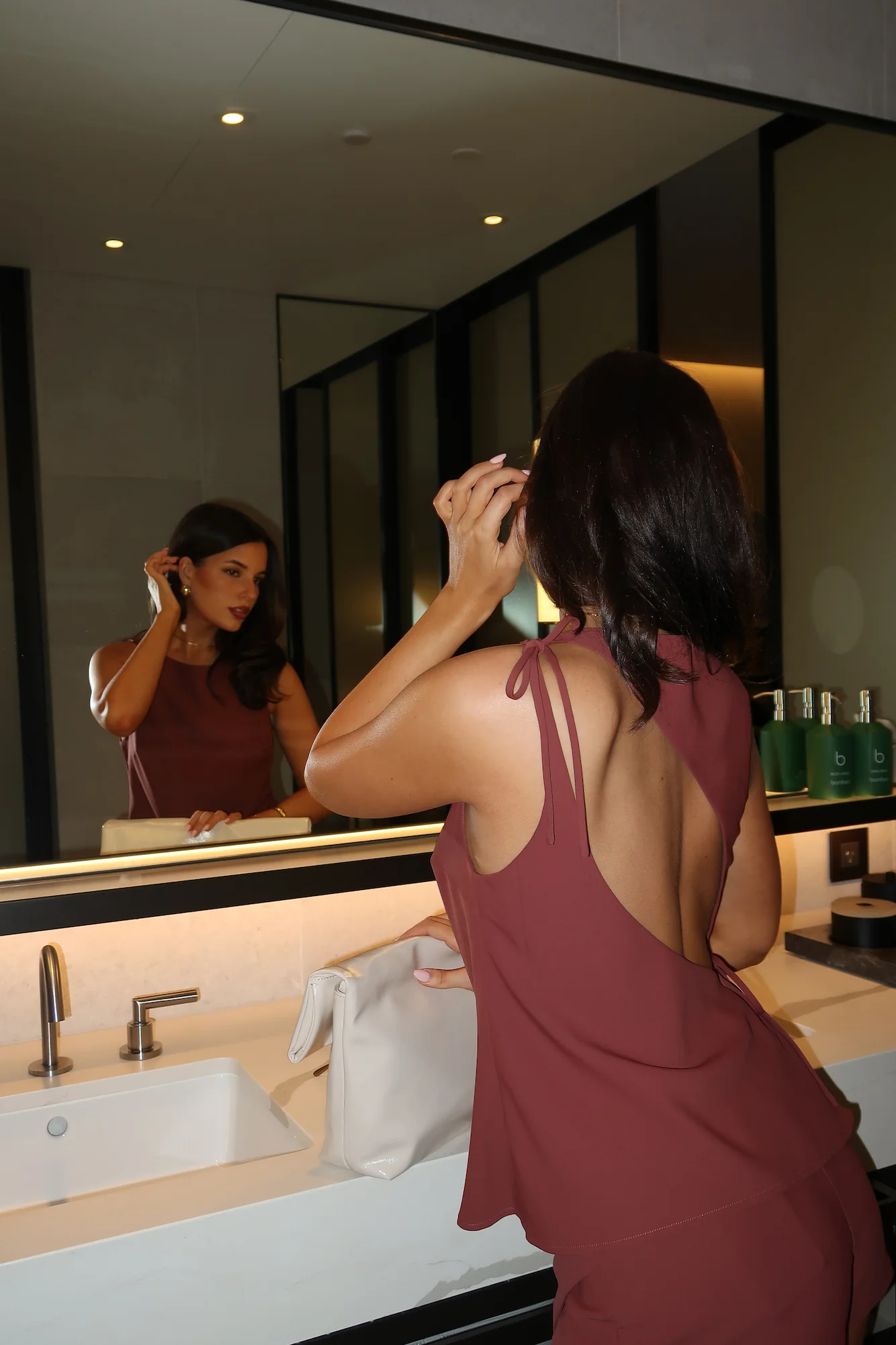 Tailor Theory Top Brown