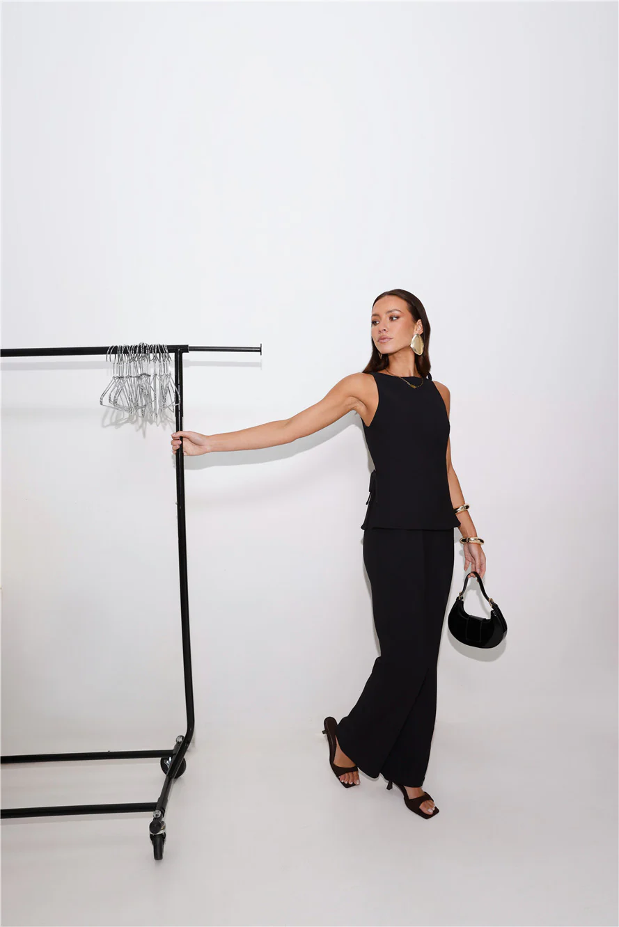 Tailor Theory Top Black