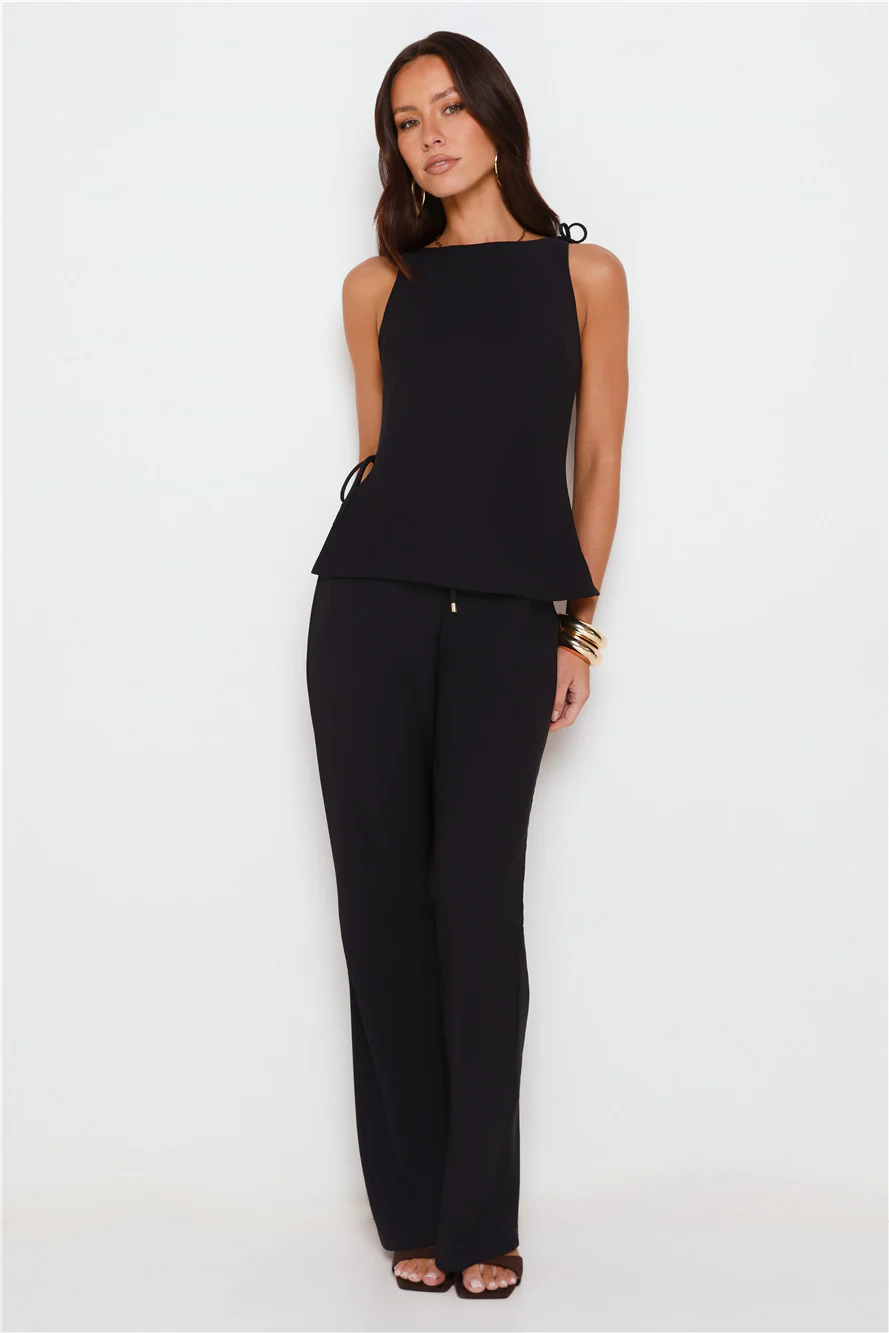 Tailor Theory Top Black