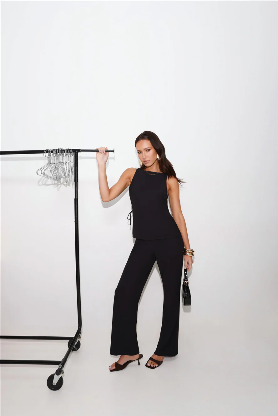 Tailor Theory Top Black