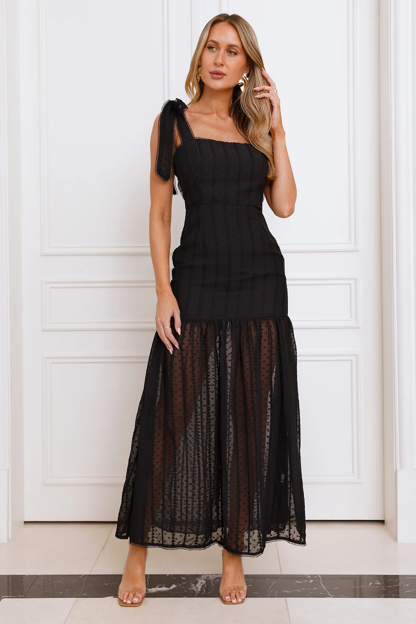Sweet Serenity Maxi Dress Black