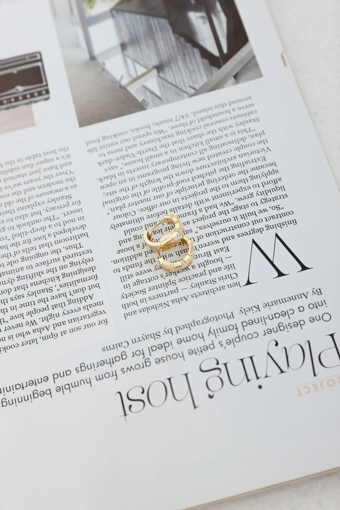 Taliana Earrings Gold