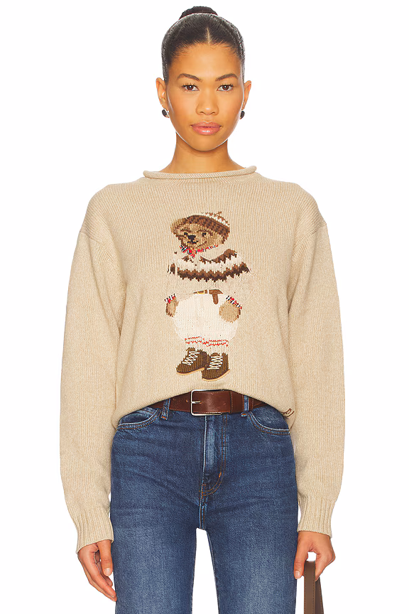 Polo Bear Rollneck Sweater