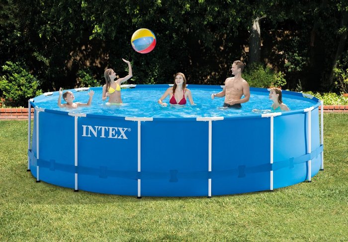 15ft X 48in Metal Frame Pool Set